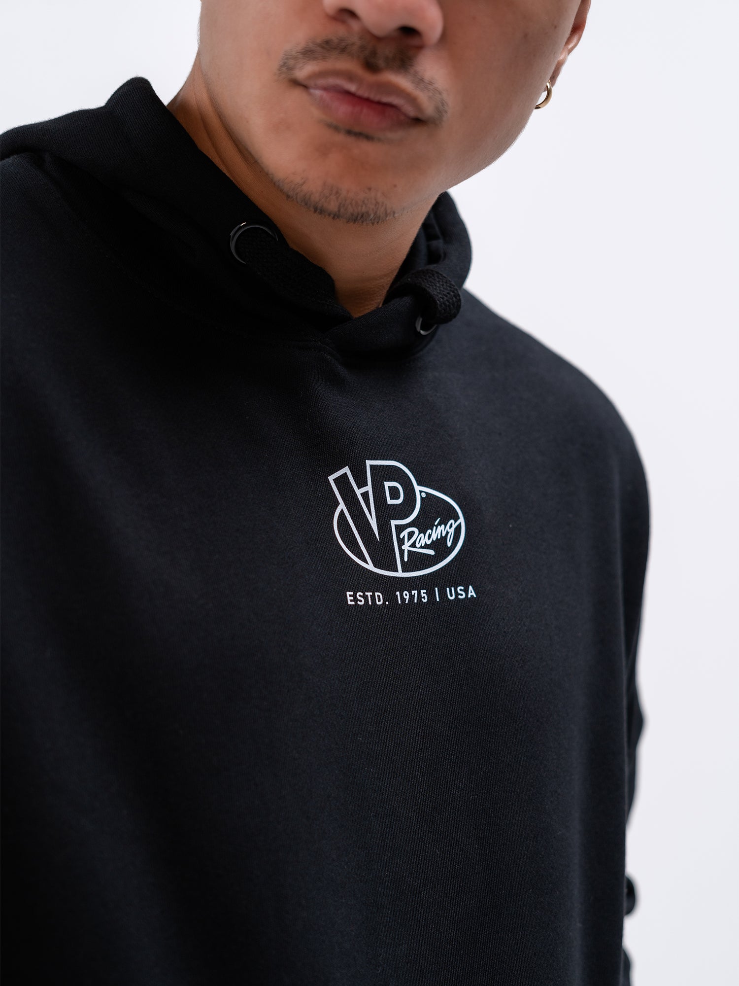 VP Racing - Est. 1975 Black & White Logo Hoodie