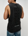 VP Racing Mitternachtsverblasster Herren-Singlet