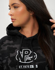VP Racing - Camo Black & White Logo Hoodie