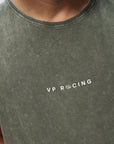 VP Racing Moss Verblasstes Herren-Singlet