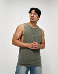 VP Racing Moss Verblasstes Herren-Singlet