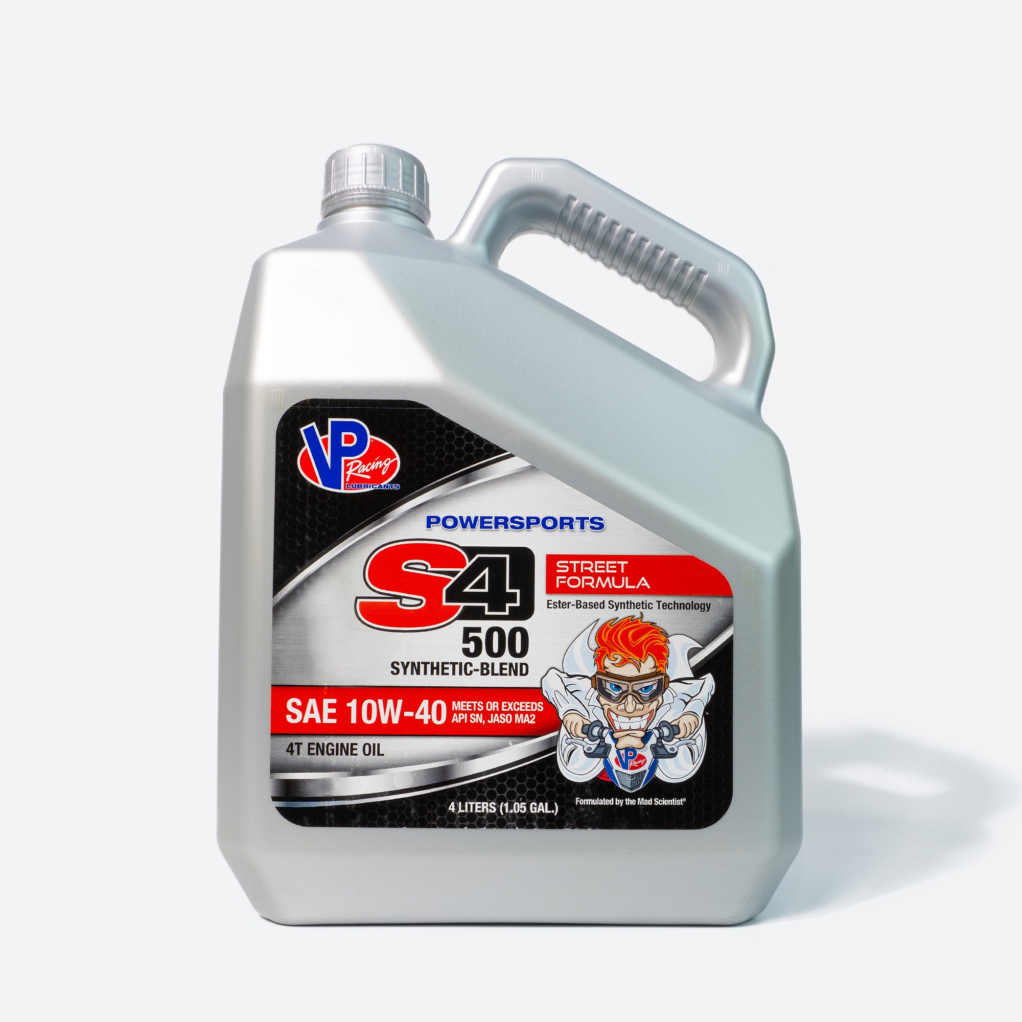 S4-500 10W40 Semi Synthetic Motorcycle Oil