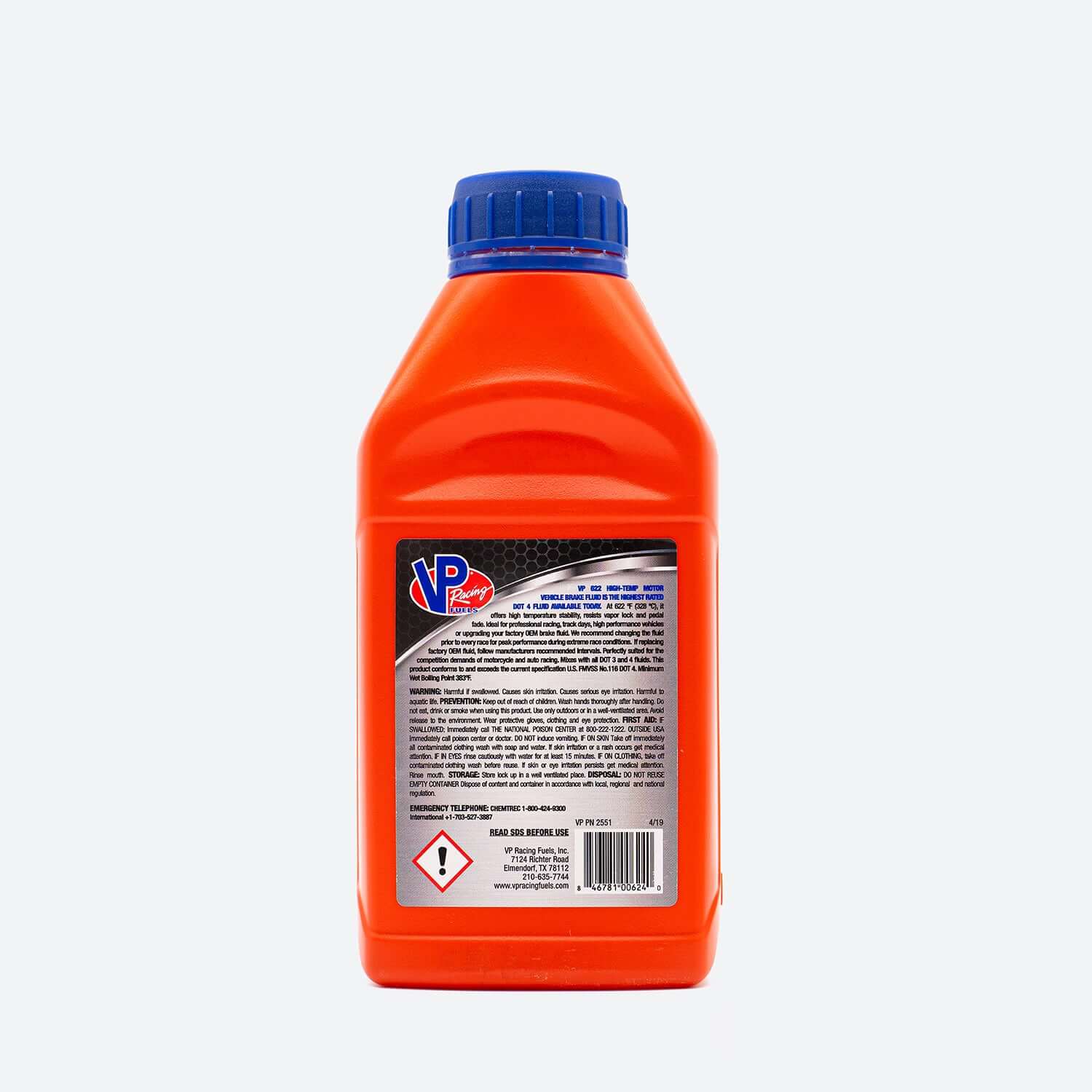 VP Racing Fuels 622 Racing Brake Fluid VP Racing Fuels 622 Racing Brake Fluid