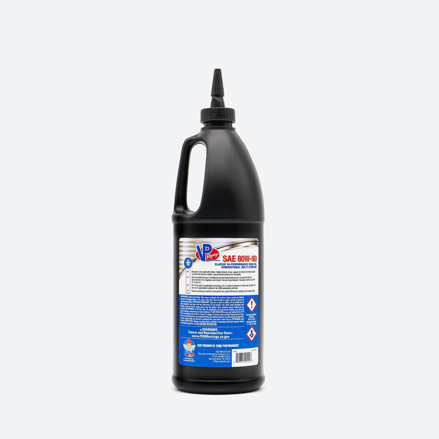 VP Racing Fuels GL-4 Classic® Hi Performance Gear Oil 80W-90 VP Racing Fuels GL-4 Classic® Hi Performance Gear Oil 80W-90