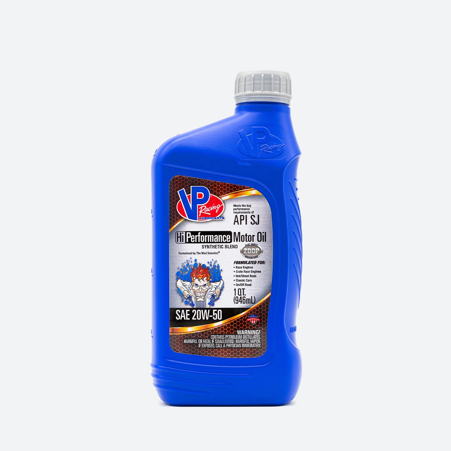 VP Racing Fuels 20W50 Hi-Performance Racing Oil VP Racing Fuels 20W50 Hi-Performance Racing Oil