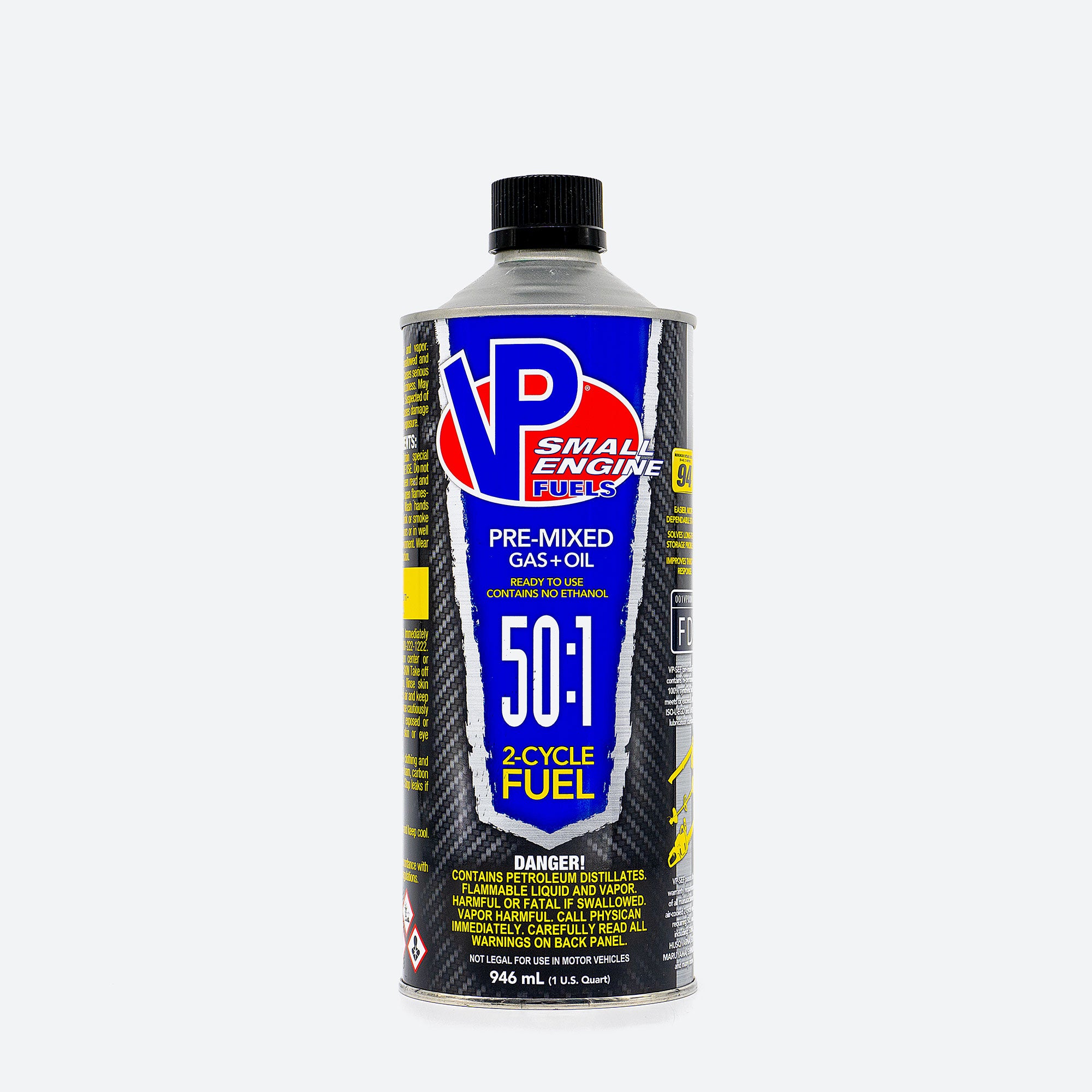 VP Small Engine Fuel - 50:1 Premixed 2 Stroke