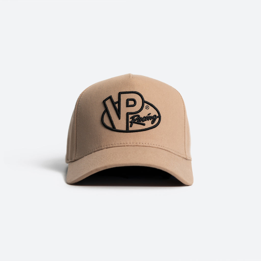 VP Racing Fuels Logo Frame Hat - Beige – VP Racing Fuels Australia