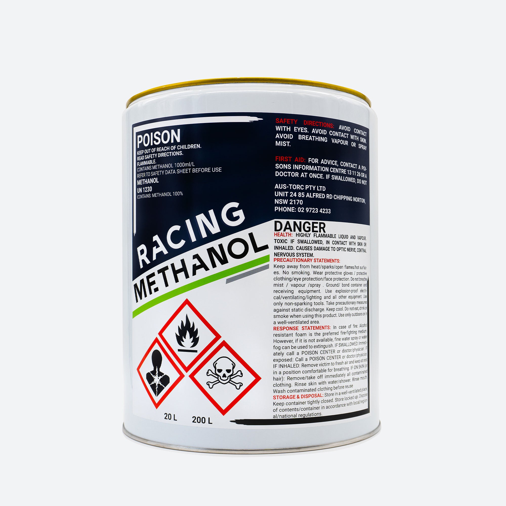 Methanol – VP Racing Fuels Australia