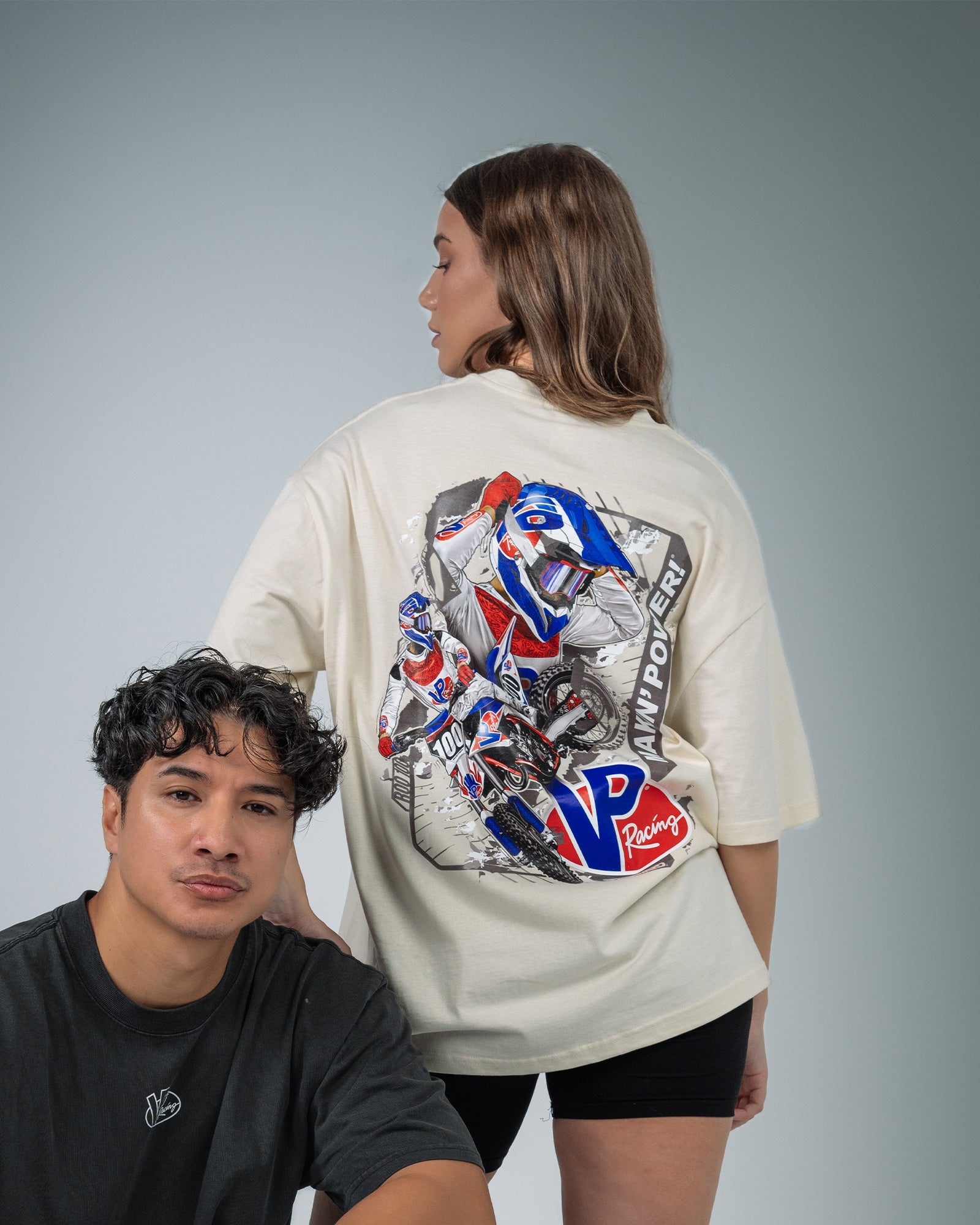 LMTD Moto - Block Oversized Tee